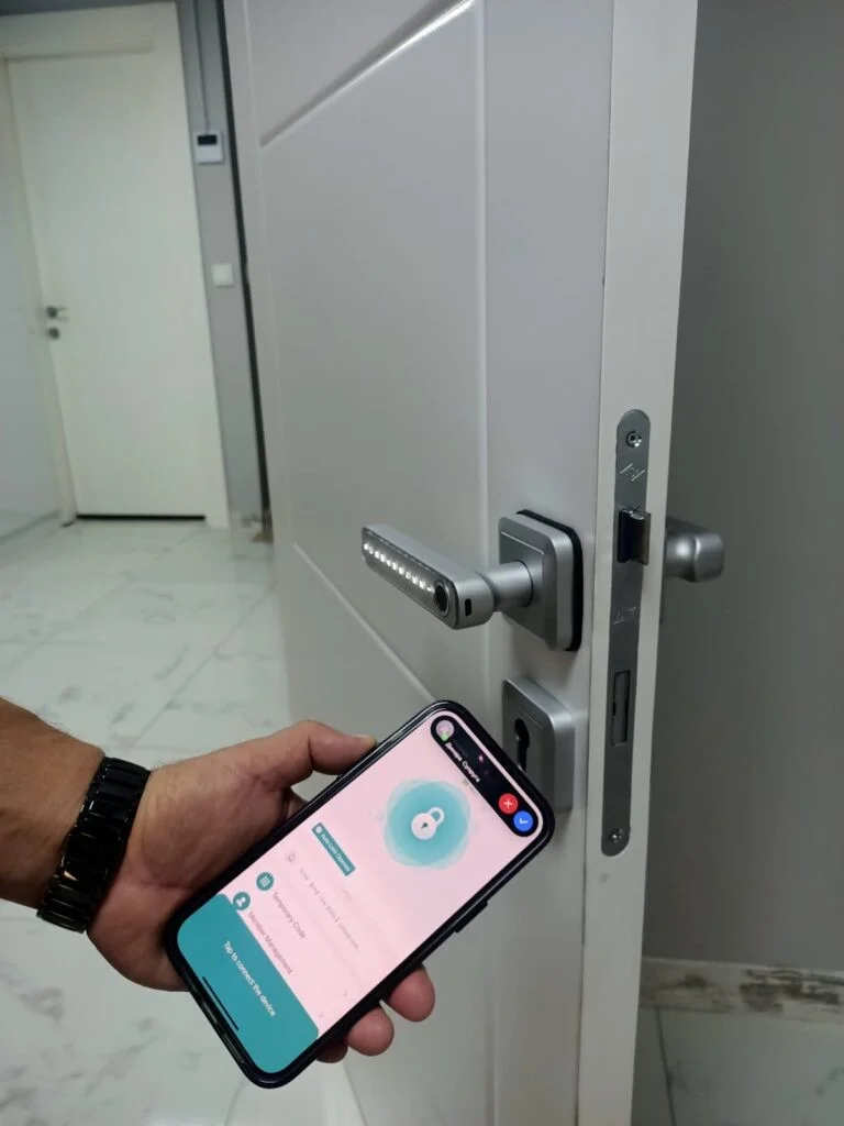 KEYTRONİK akıllı kilit montaj örneği 19